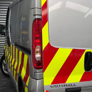 bezpečnostné značenie na vozidlách