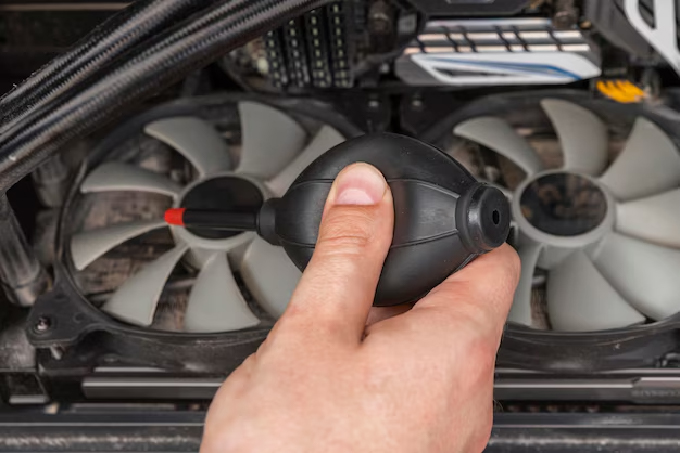 Čistenie ventilátorov