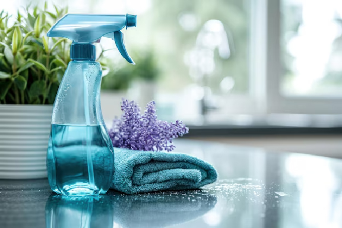 Domáci čistič skla