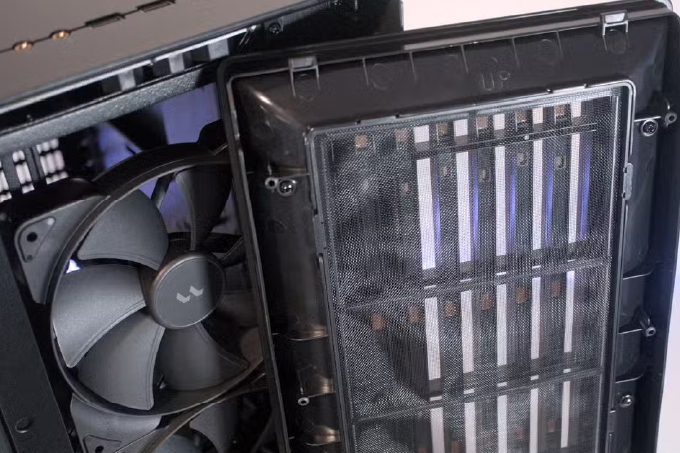 Odstráňte prachové filtre